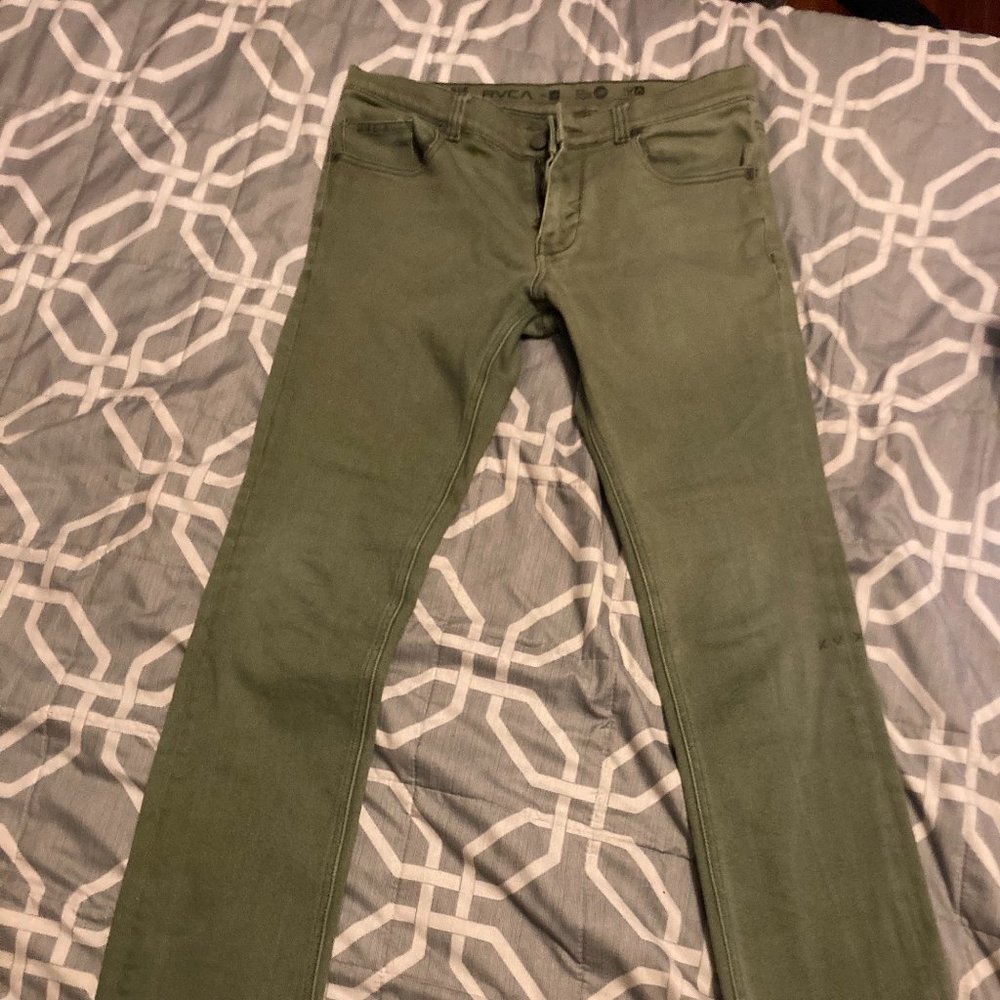 Green RVCA Pants